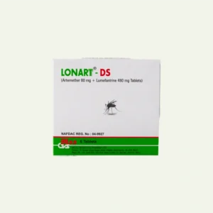 Artemether 20Mg + Lumefantrine 120Mg